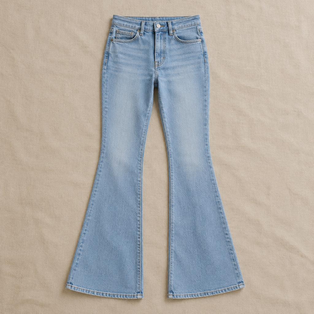 High-Rise Flared Jeans